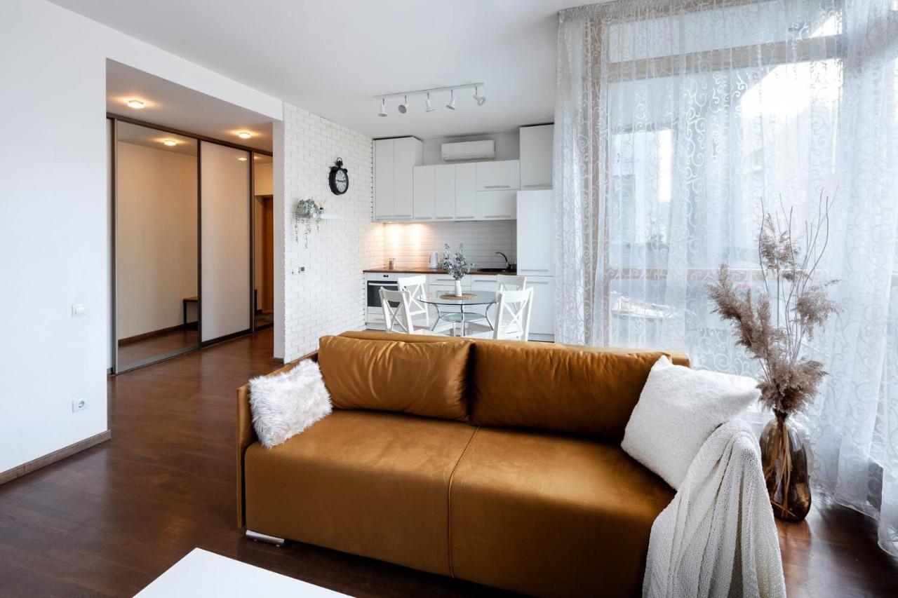 Ziedondarza Park One Bedroom Apartment With Balcony Riga Exteriör bild